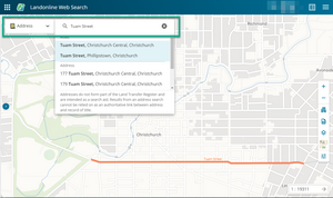 What's New In Web Search | Toitū Te Whenua - Land Information New Zealand