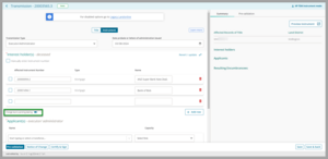 Example of toggle to slide if its change due to pending dealing.