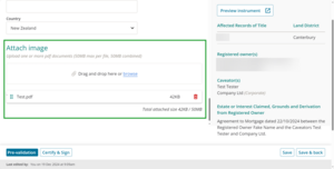 Attach image field.