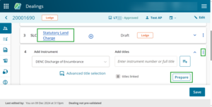 All 3 ways you can go to the prepare instrument page.