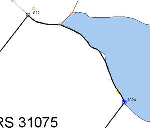 Example of irregular boundary 1