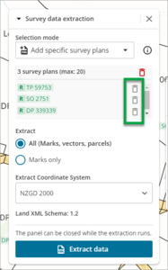 Add specific survey plans 2