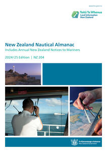 Cover art for Nautical Almanac 2024/25 edition